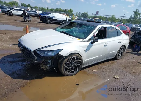 2022 Hyundai Sonata N Line from USA, damaged, VIN KMHL14JC9NA209891
